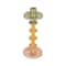 Hello Honey® 9" Enameled Decorative Metal Taper Candle Holder